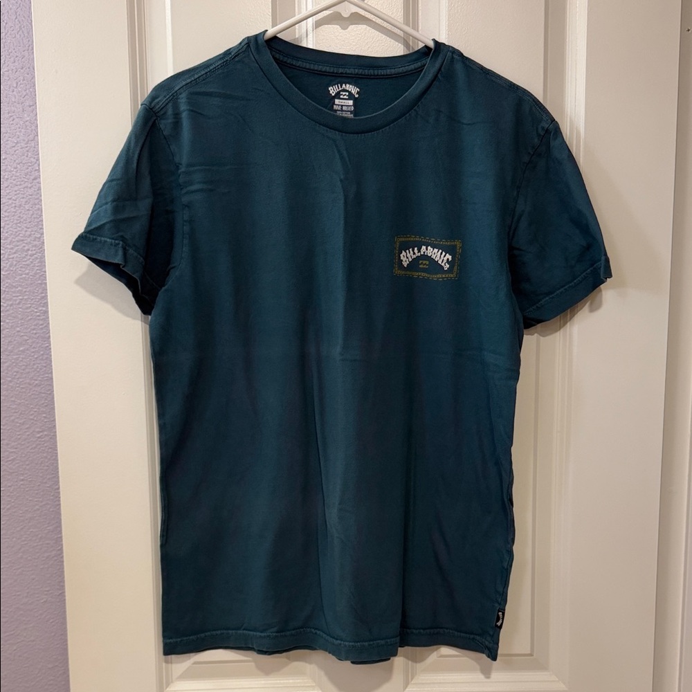 Billabong Men's Dark Teal Short Sleeve Tee